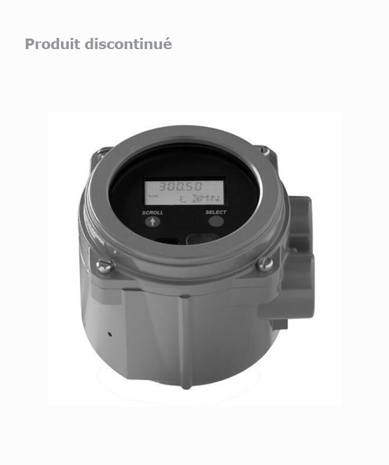 Transmetteur 2 fils alimenté par la boucle à montage intégré Micro Motion 2200S (Obsolète)