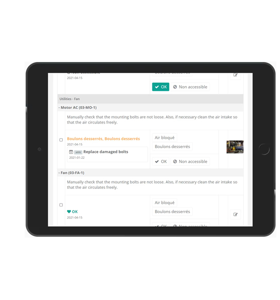 Include pictures and create work orders Include pictures and create work orders