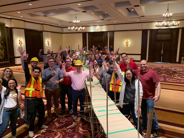 "The Bridge": a team-building exercise "The Bridge": a team-building exercise